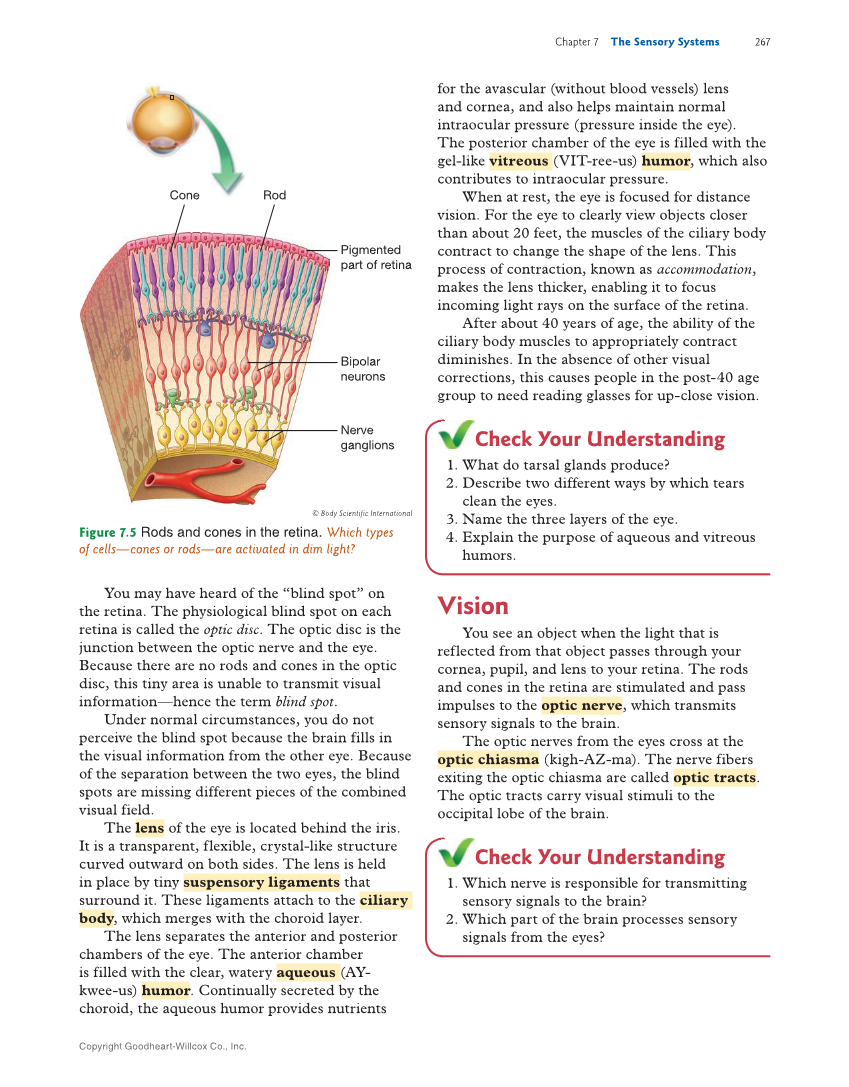 Introduction to Anatomy and Physiology, 2nd Edition page 267