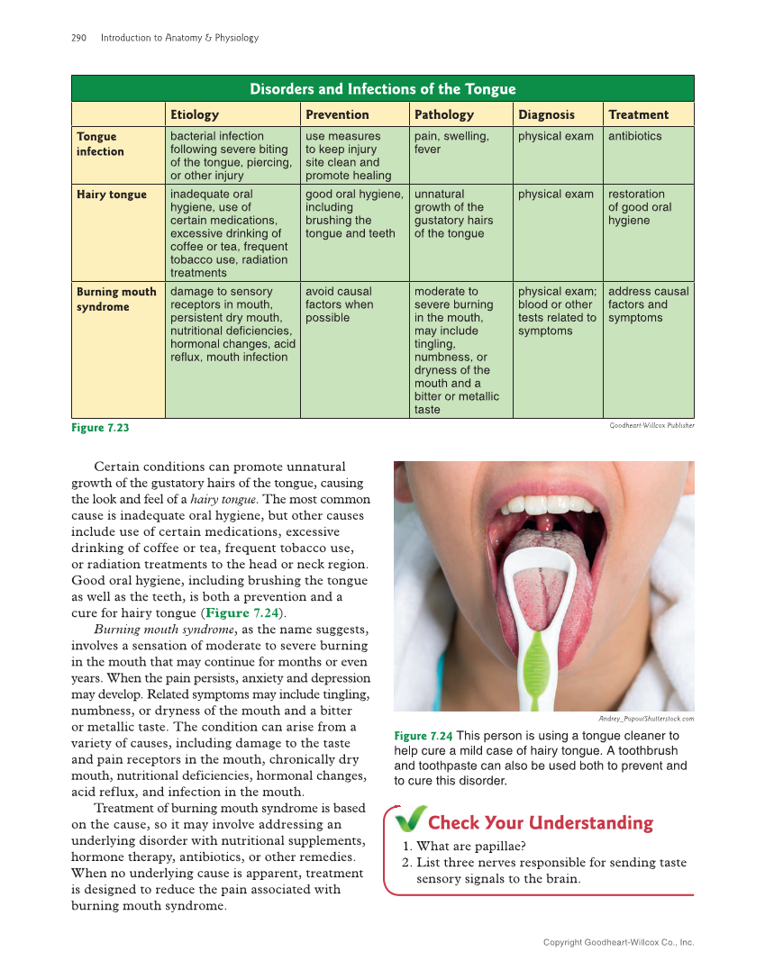 Introduction to Anatomy and Physiology, 2nd Edition page 290
