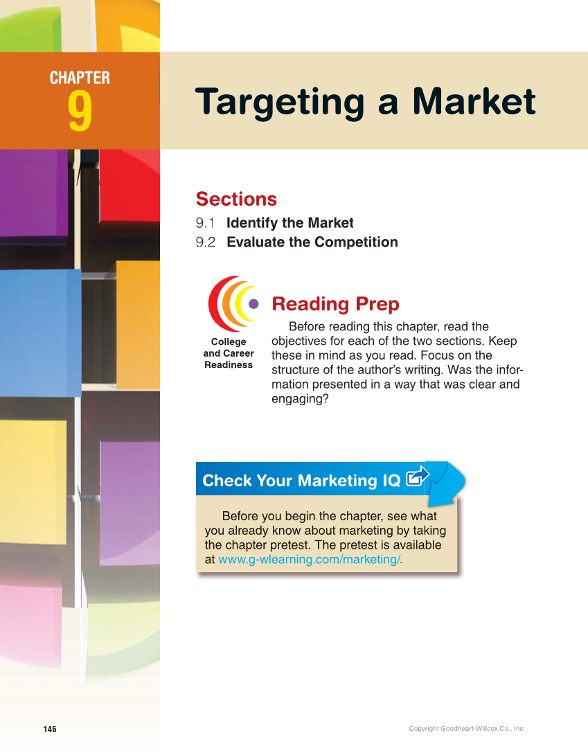 Marketing Dynamics, 4th Edition page 146
