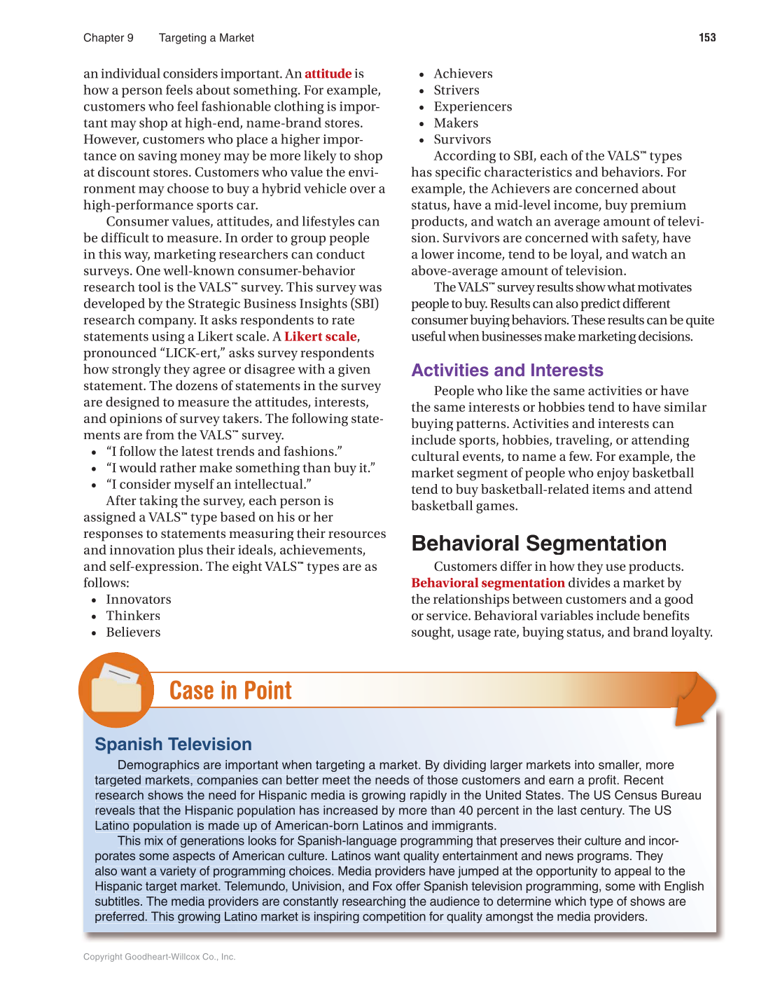 Marketing Dynamics, 4th Edition page 153