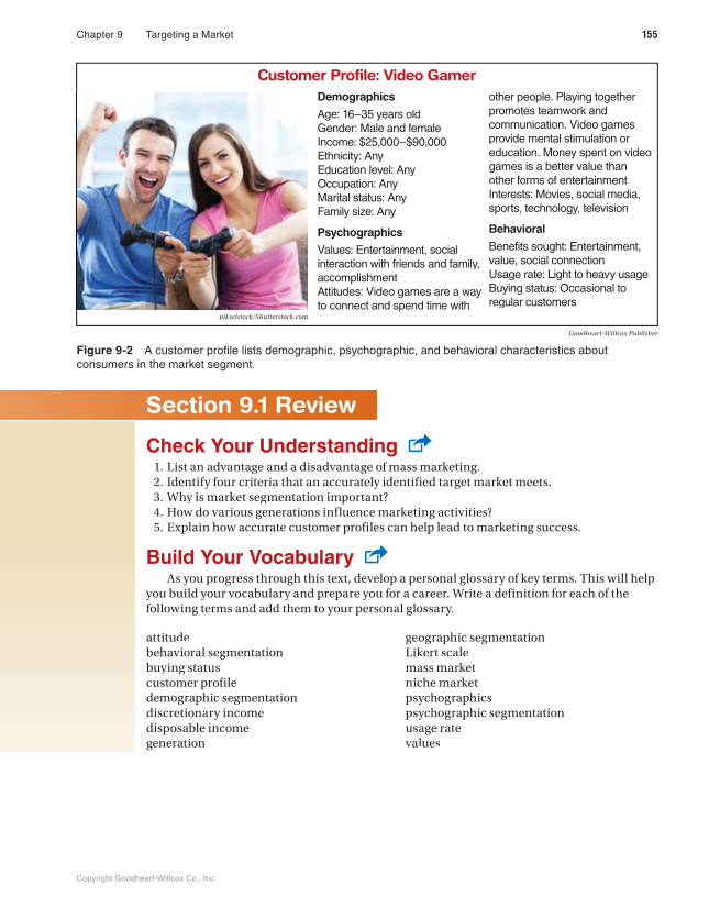 Marketing Dynamics, 4th Edition page 155
