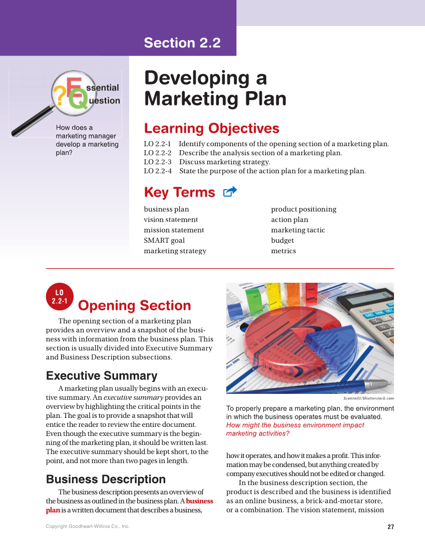 Marketing Dynamics, 4th Edition page 27