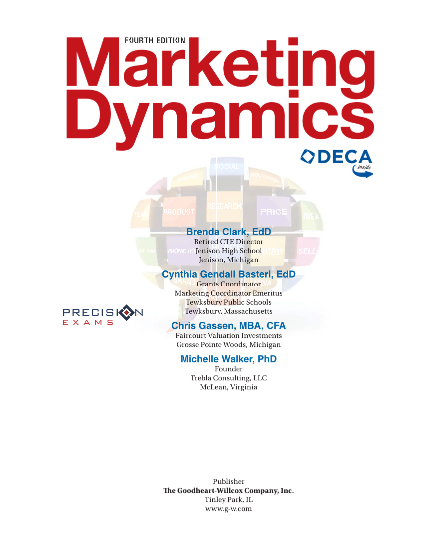 Marketing Dynamics, 4th Edition page i