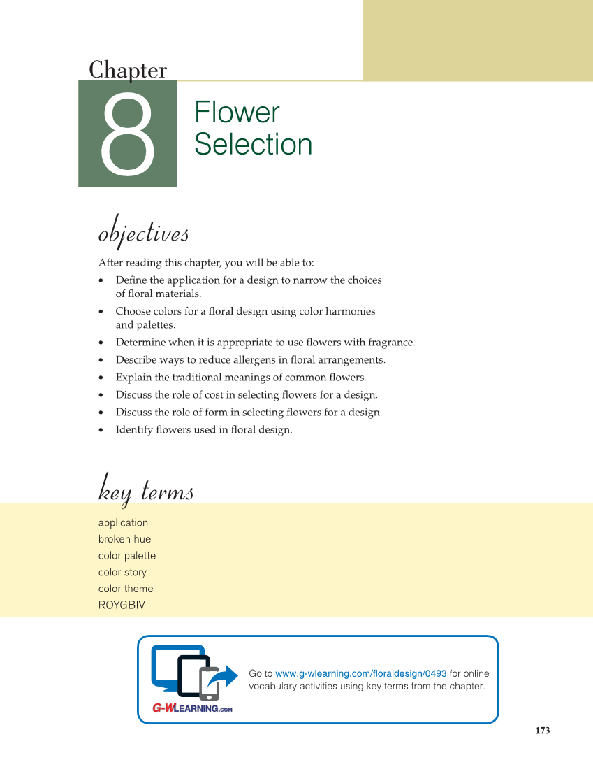 Principles of Floral Design: An Illustrated Guide, 2nd Edition page 173