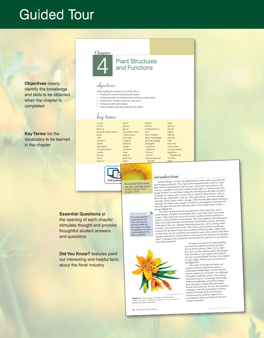 Principles of Floral Design: An Illustrated Guide, 2nd Edition page M2