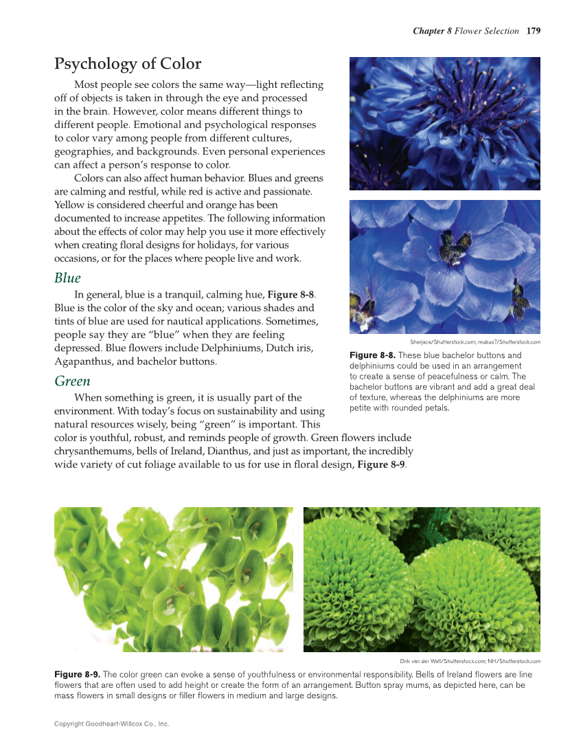 Principles of Floral Design: An Illustrated Guide, 2nd Edition page 179