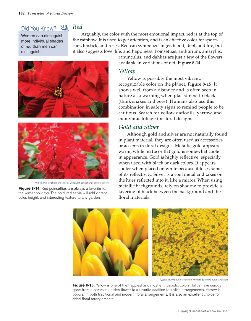 Principles of Floral Design: An Illustrated Guide, 2nd Edition page 182
