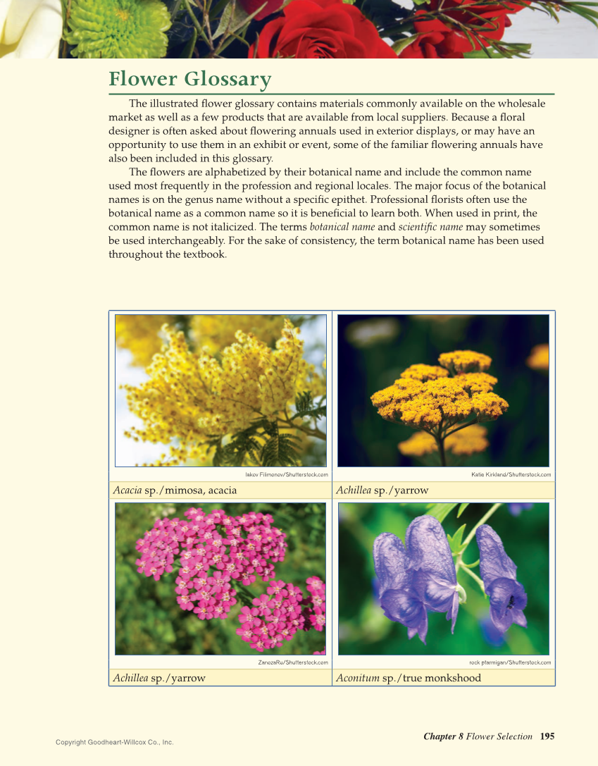 Principles of Floral Design: An Illustrated Guide, 2nd Edition page 195
