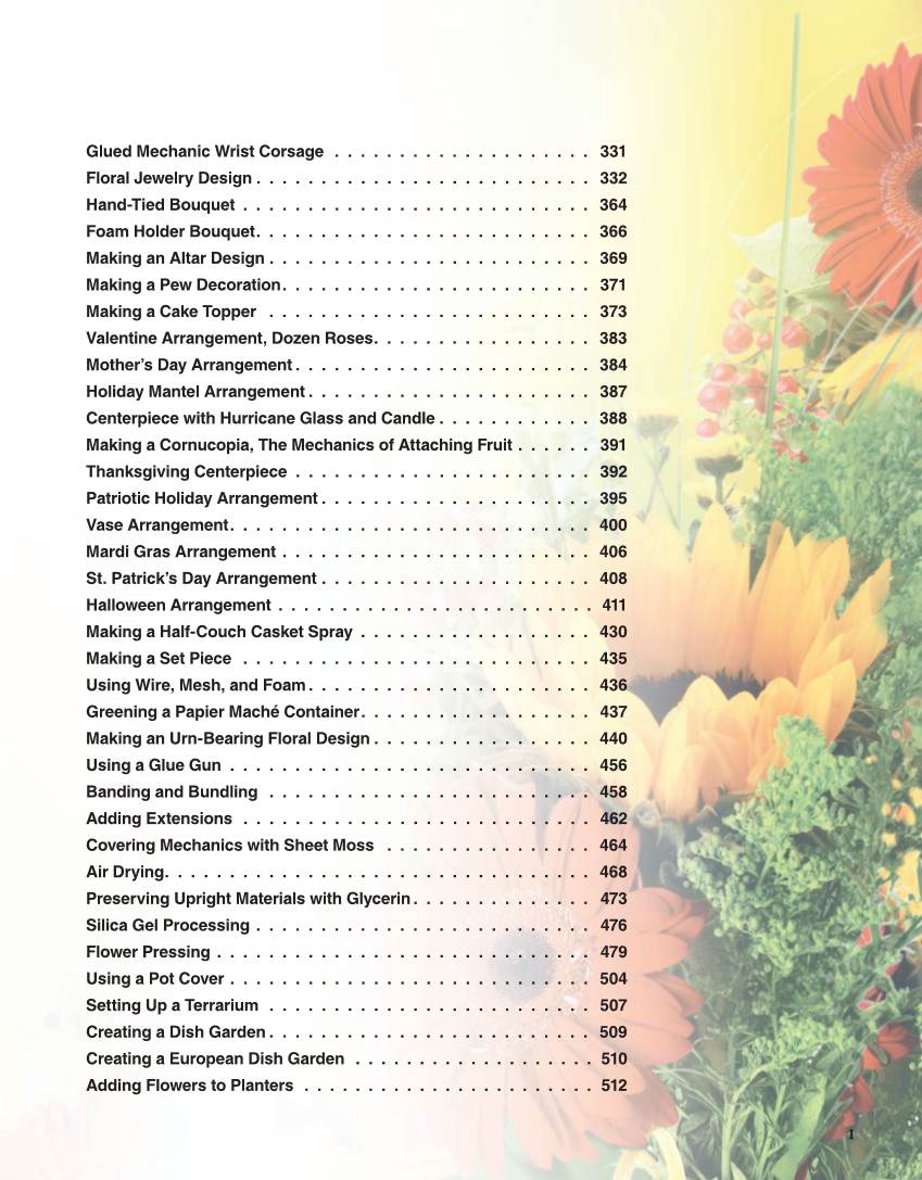 Principles of Floral Design: An Illustrated Guide, 2nd Edition page 1