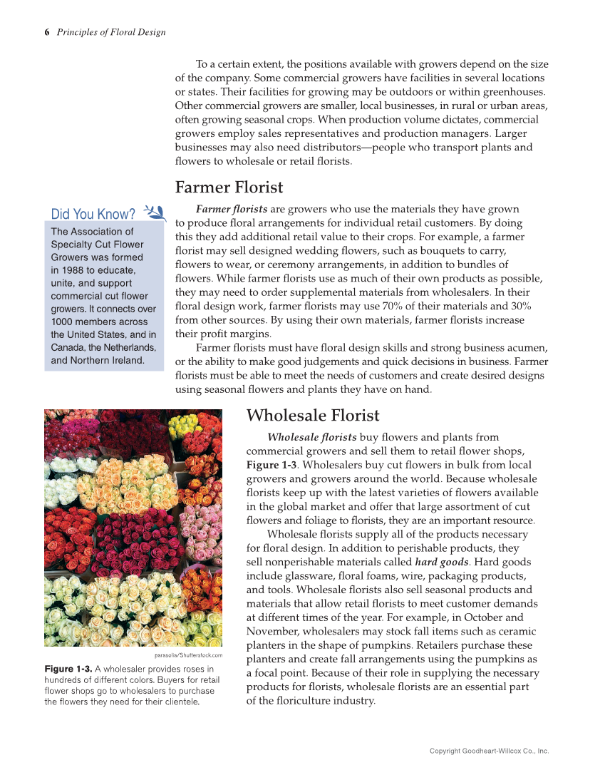 Principles of Floral Design: An Illustrated Guide, 2nd Edition page 6