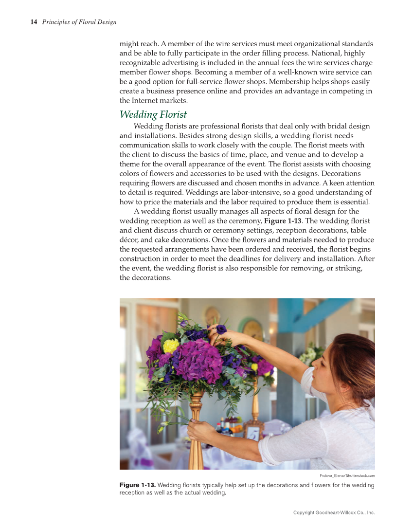 Principles of Floral Design: An Illustrated Guide, 2nd Edition page 14