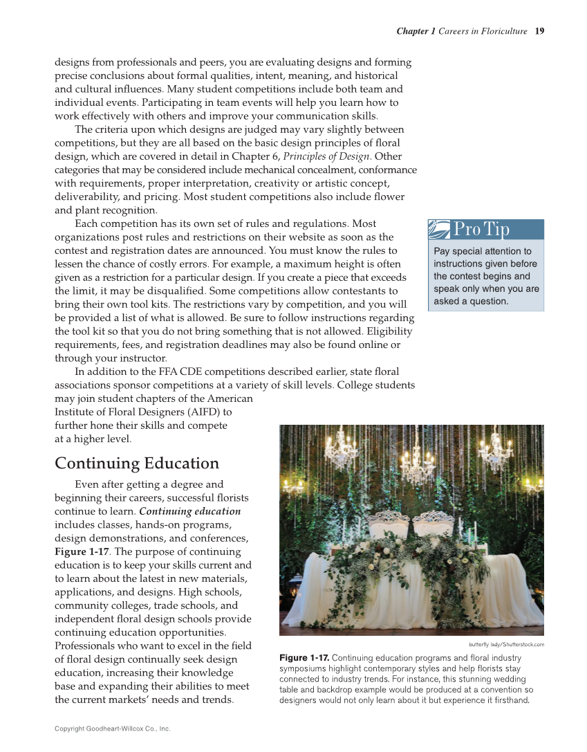 Principles of Floral Design: An Illustrated Guide, 2nd Edition page 19