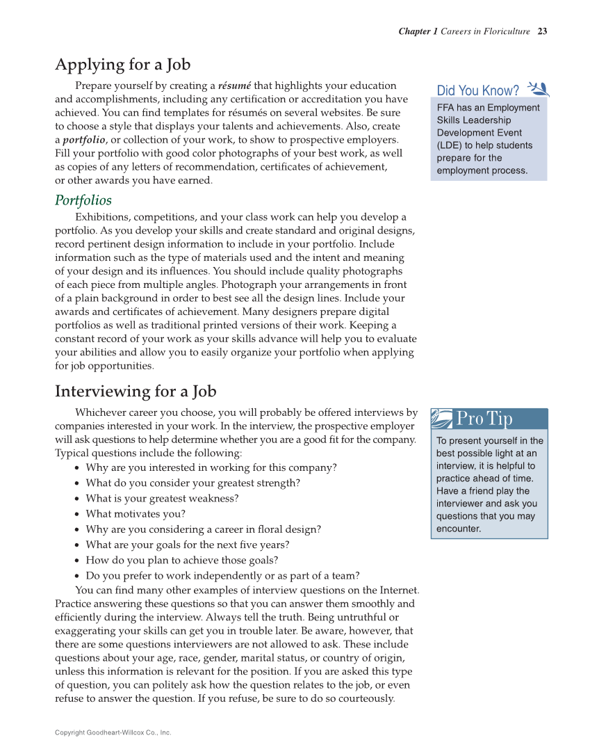 Principles of Floral Design: An Illustrated Guide, 2nd Edition page 23