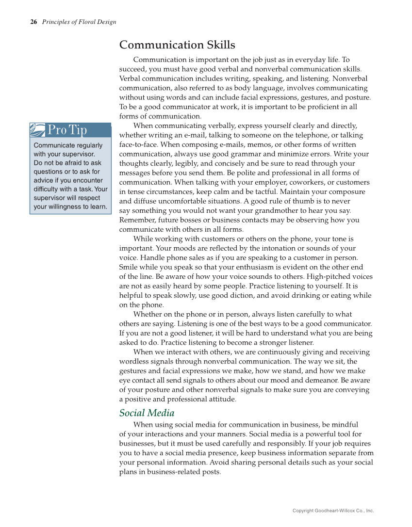 Principles of Floral Design: An Illustrated Guide, 2nd Edition page 26