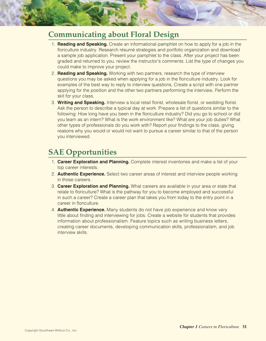 Principles of Floral Design: An Illustrated Guide, 2nd Edition page 31