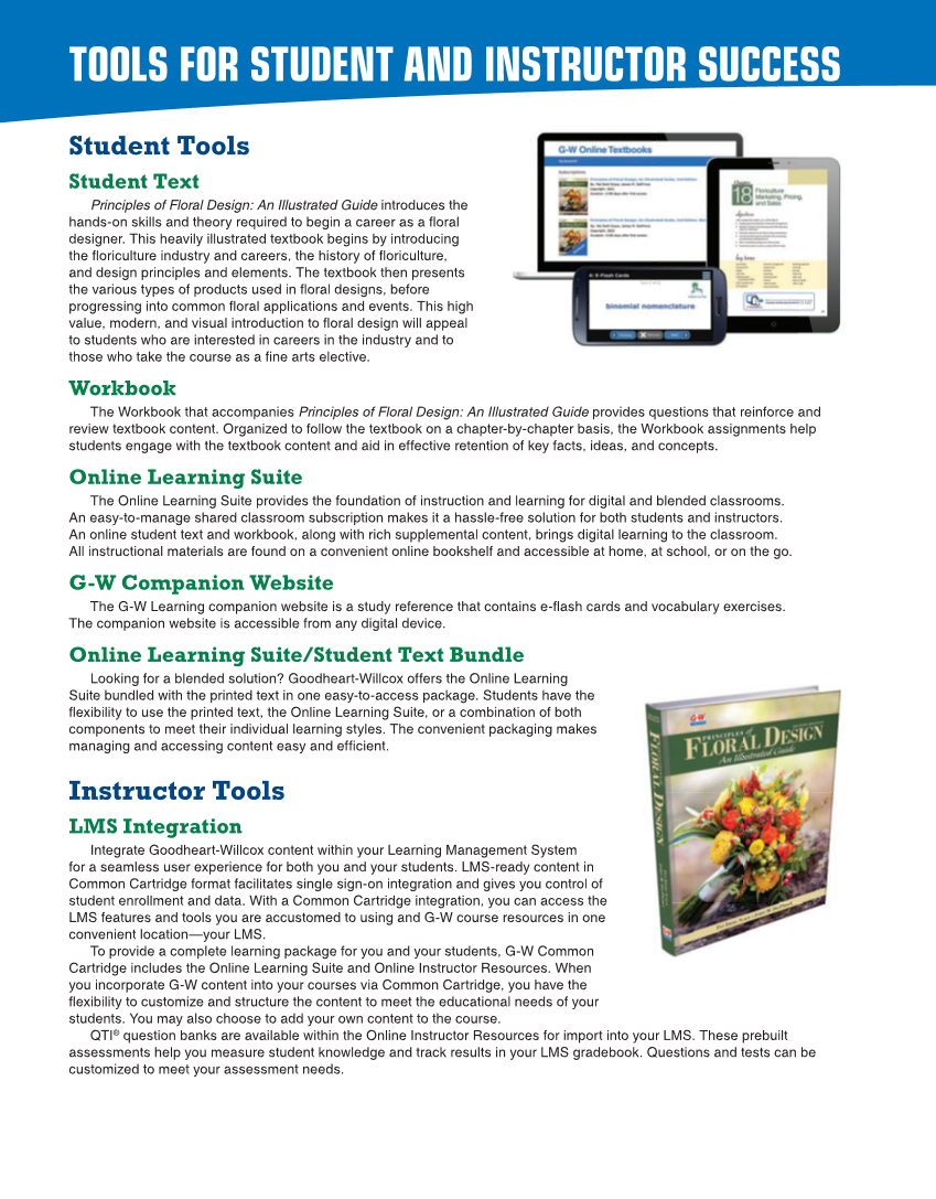 Principles of Floral Design: An Illustrated Guide, 2nd Edition page M6