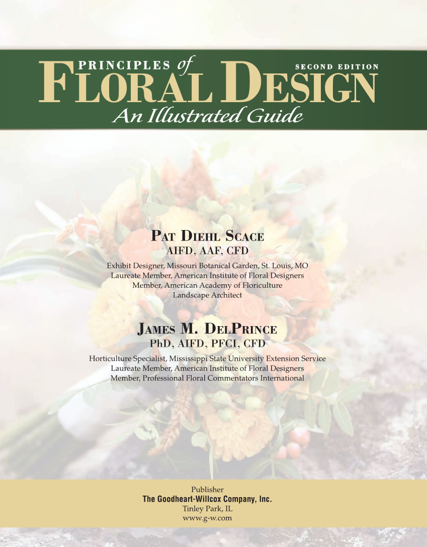Principles of Floral Design: An Illustrated Guide, 2nd Edition page i
