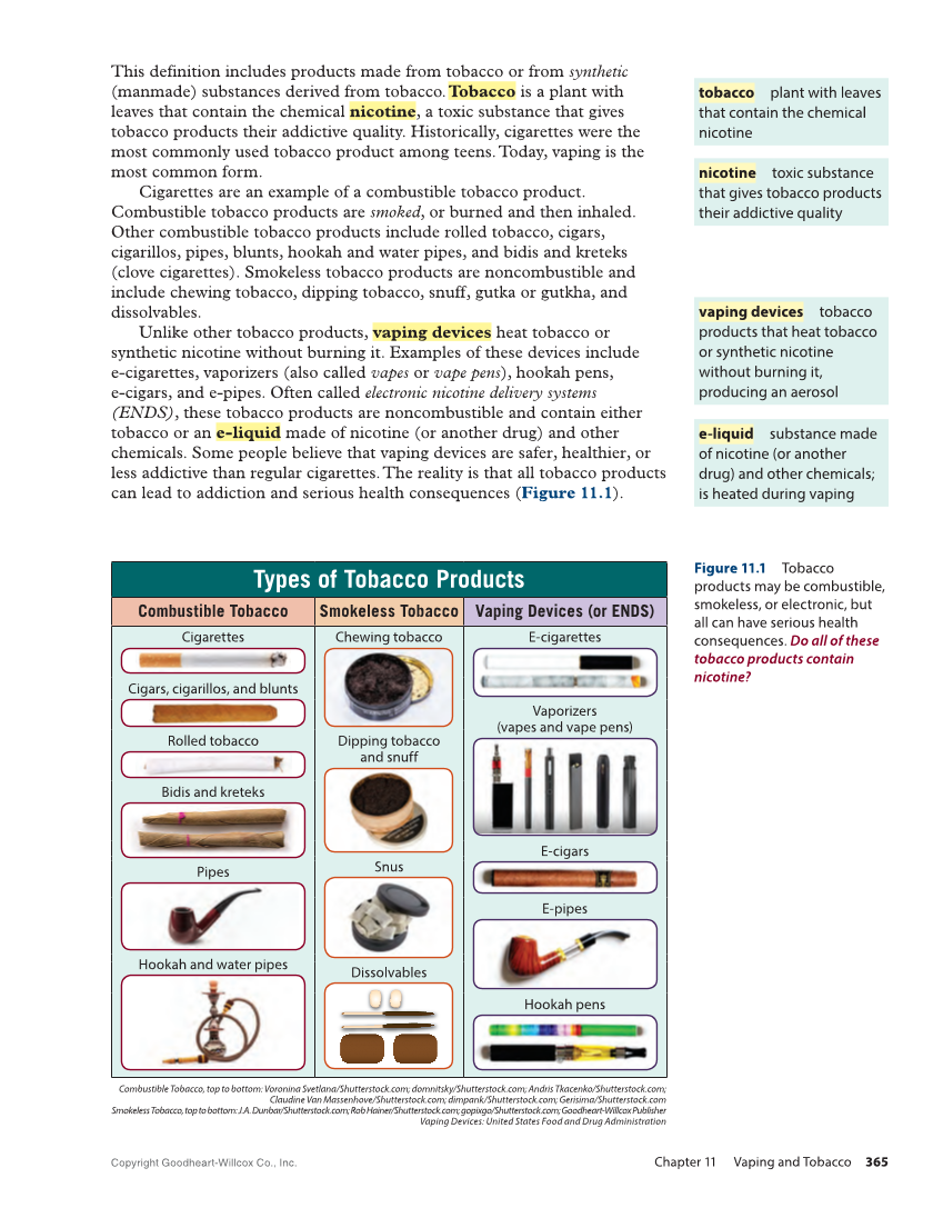 Essential Health Skills 3e page 365