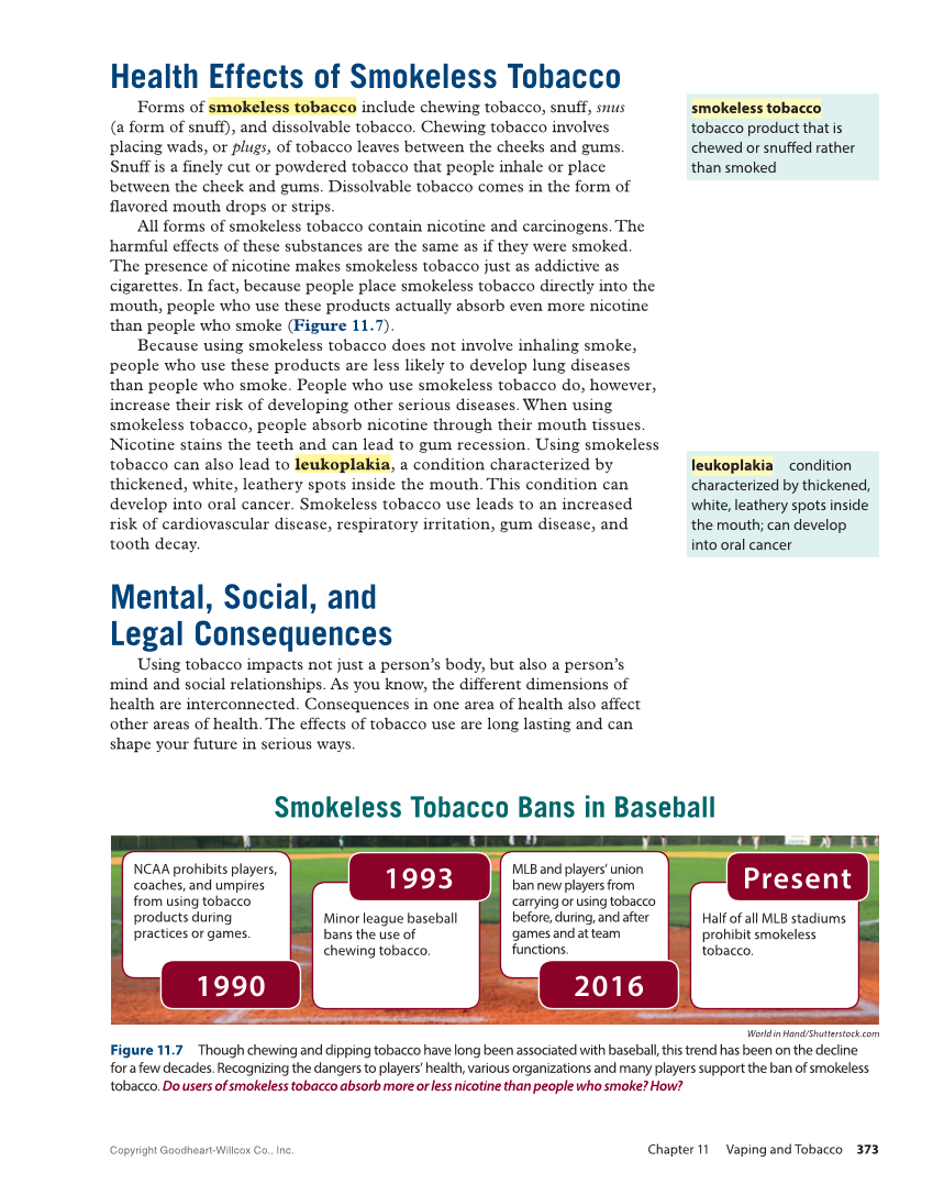 Essential Health Skills 3e page 373