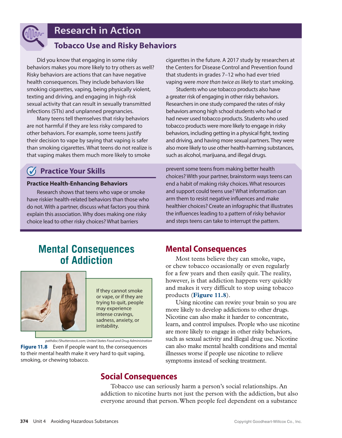 Essential Health Skills 3e page 374