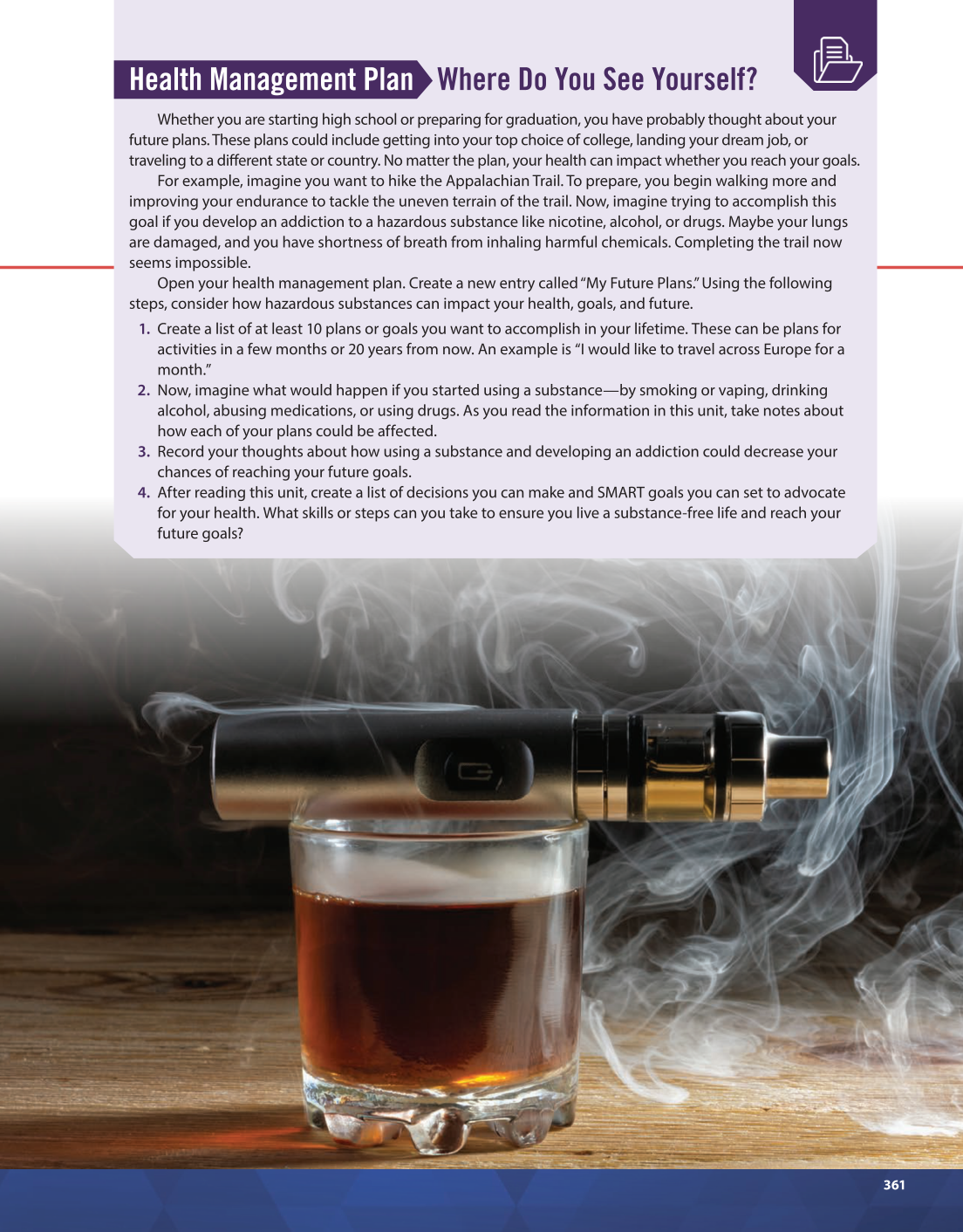 Comprehensive Health Skills 3e page 361