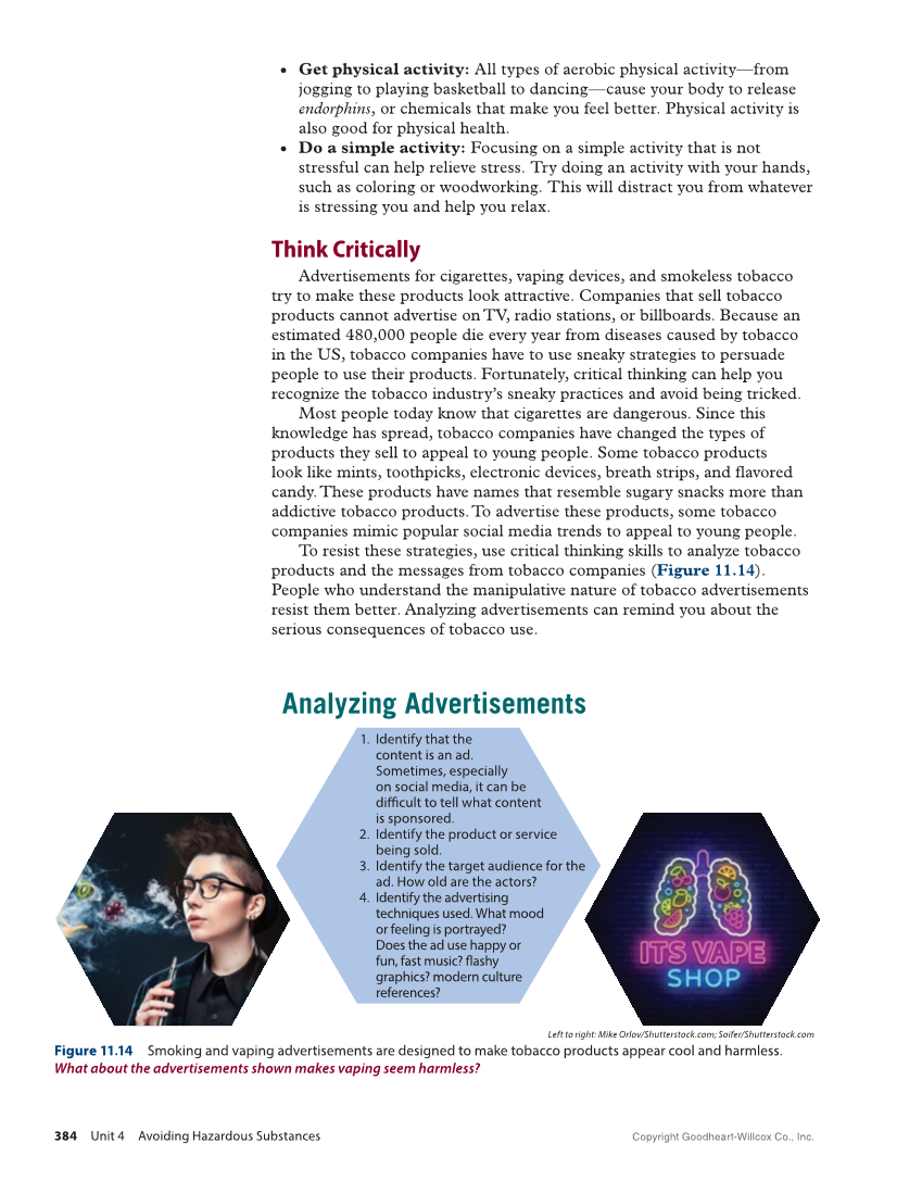 Comprehensive Health Skills 3e page 384