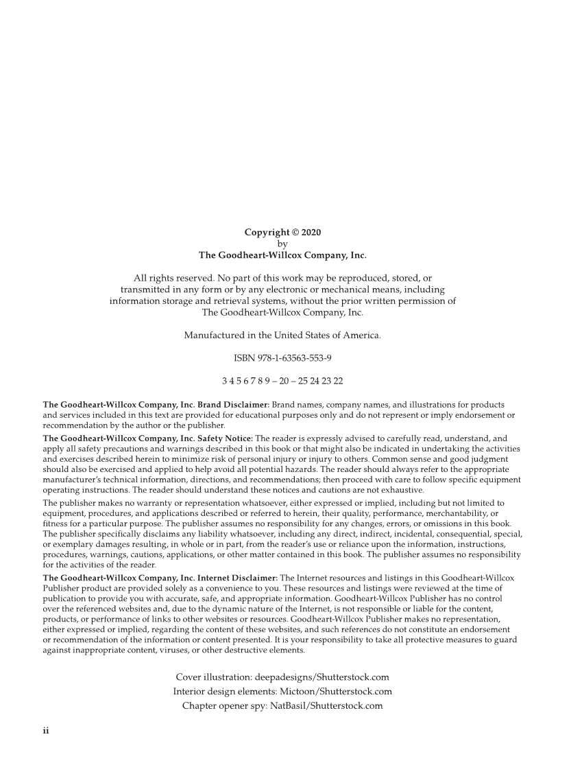 Principles of Cybersecurity, 1st Edition page ii