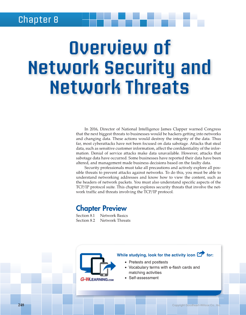 Principles of Cybersecurity, 1st Edition page 248