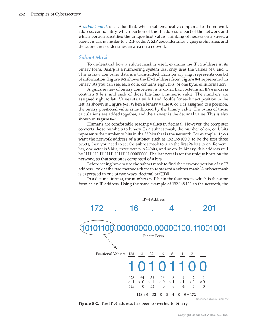 Principles of Cybersecurity, 1st Edition page 252