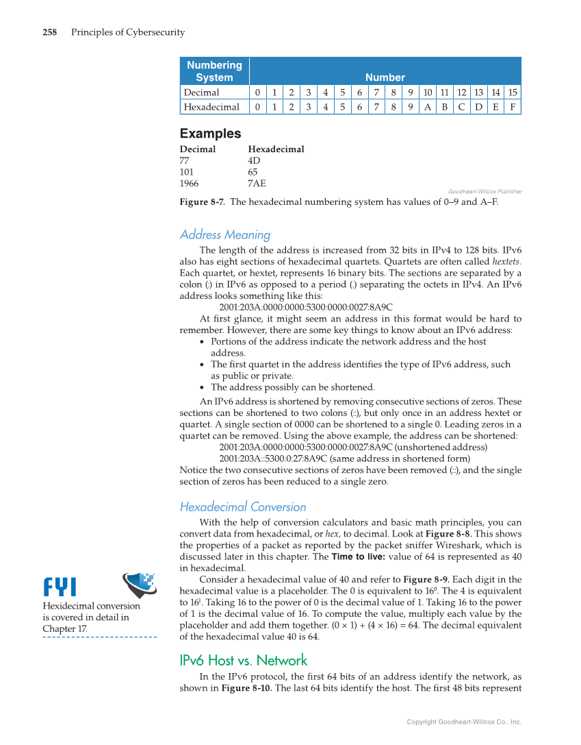 Principles of Cybersecurity, 1st Edition page 258