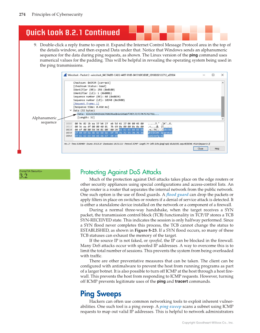 Principles of Cybersecurity, 1st Edition page 274