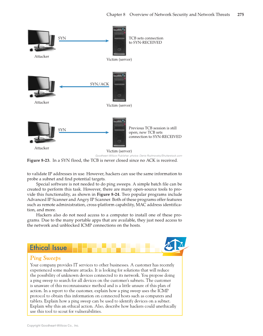 Principles of Cybersecurity, 1st Edition page 275