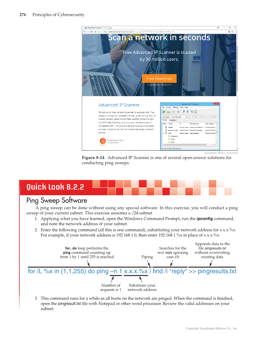 Principles of Cybersecurity, 1st Edition page 276