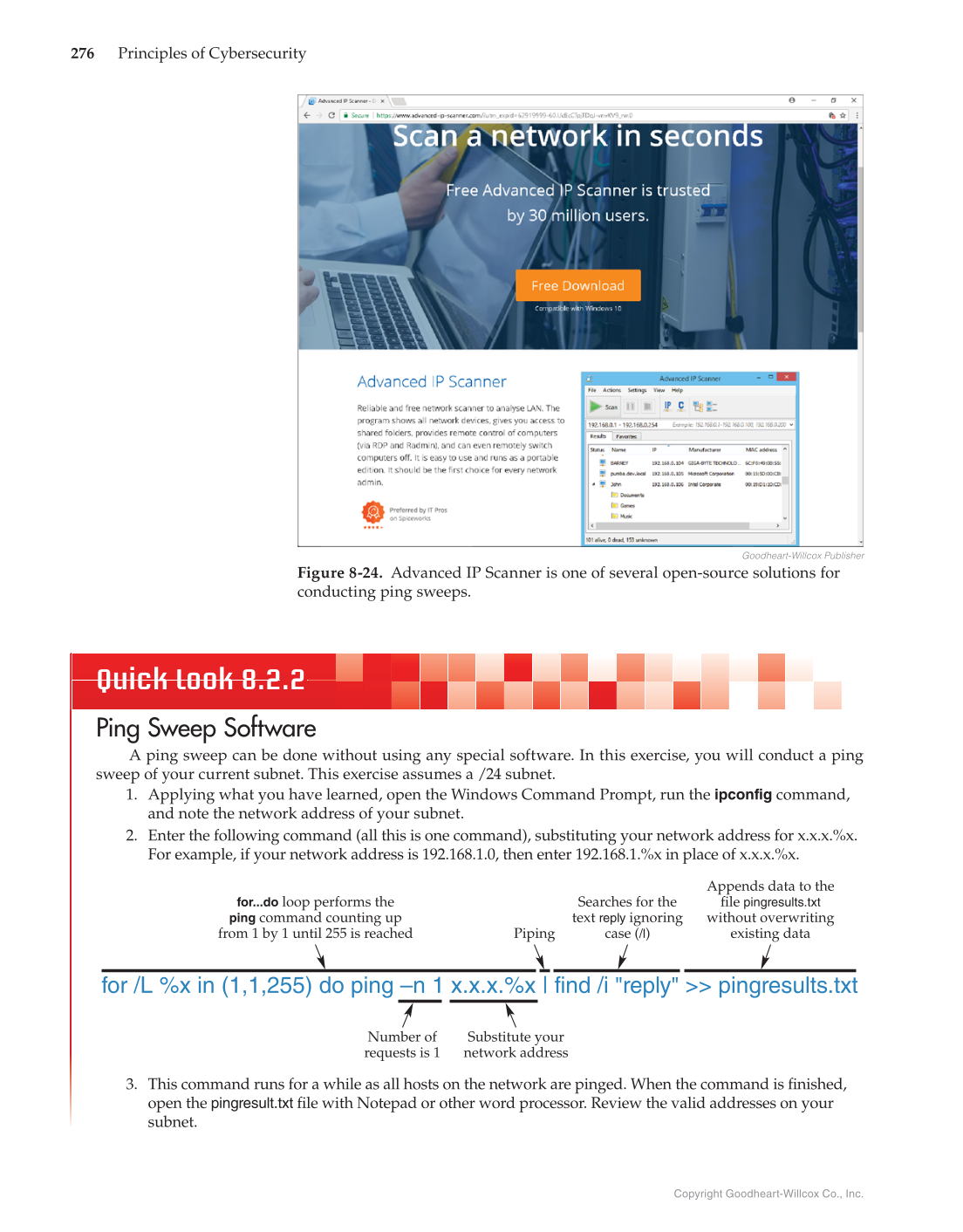 Principles of Cybersecurity, 1st Edition page 276
