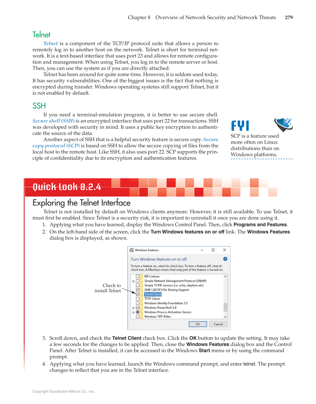 Principles of Cybersecurity, 1st Edition page 279