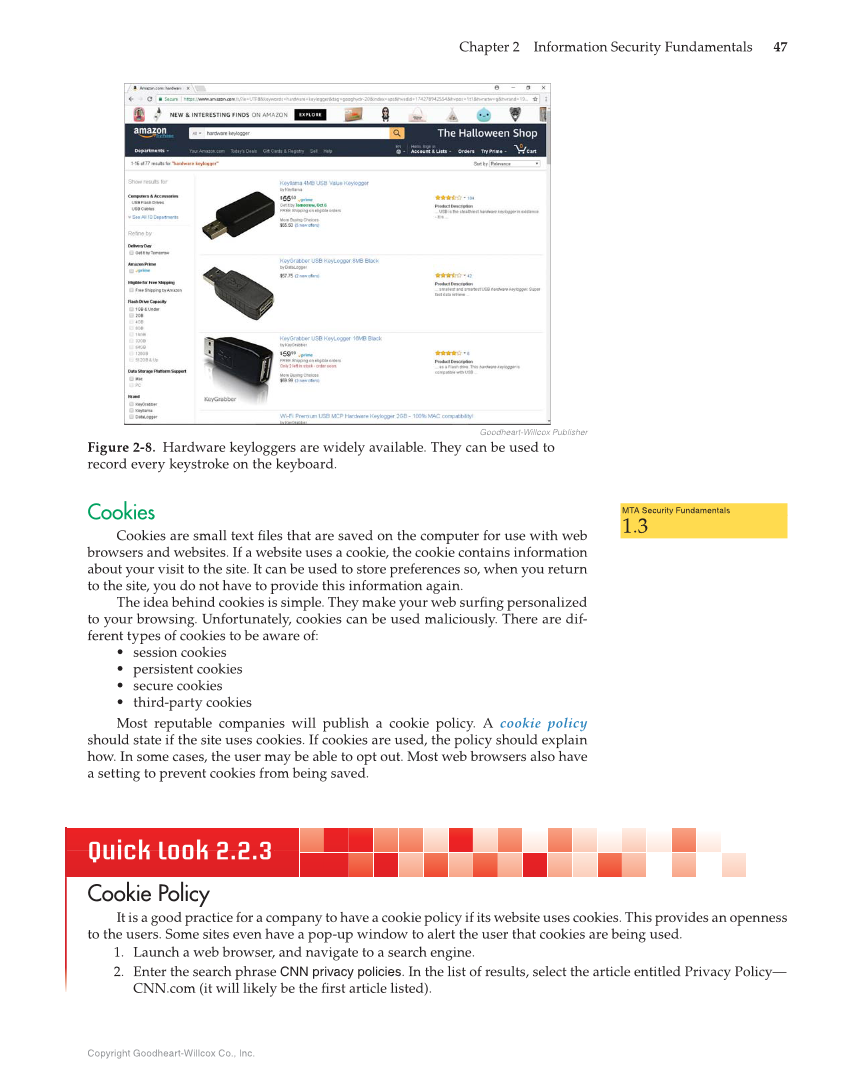 Principles of Cybersecurity, 1st Edition page 47