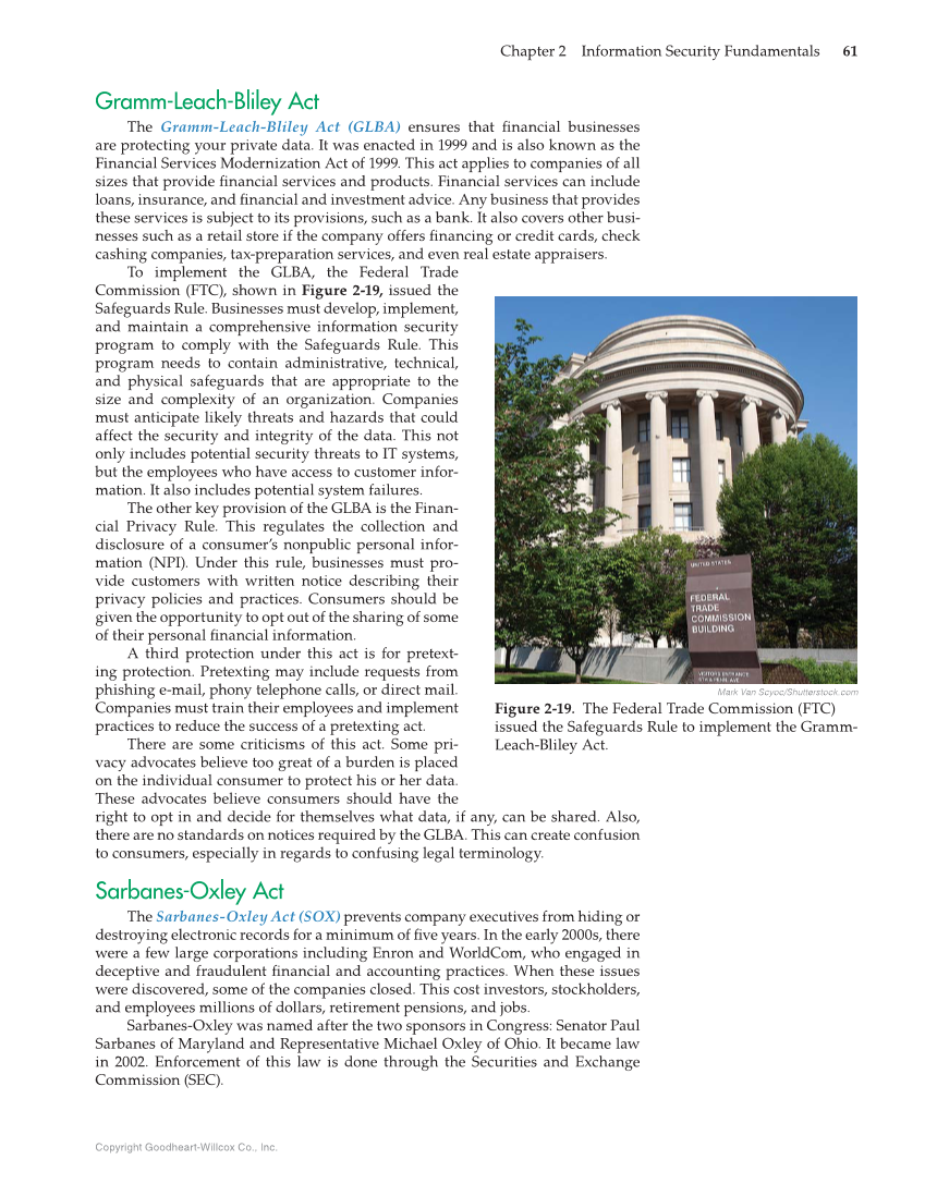 Principles of Cybersecurity, 1st Edition page 61