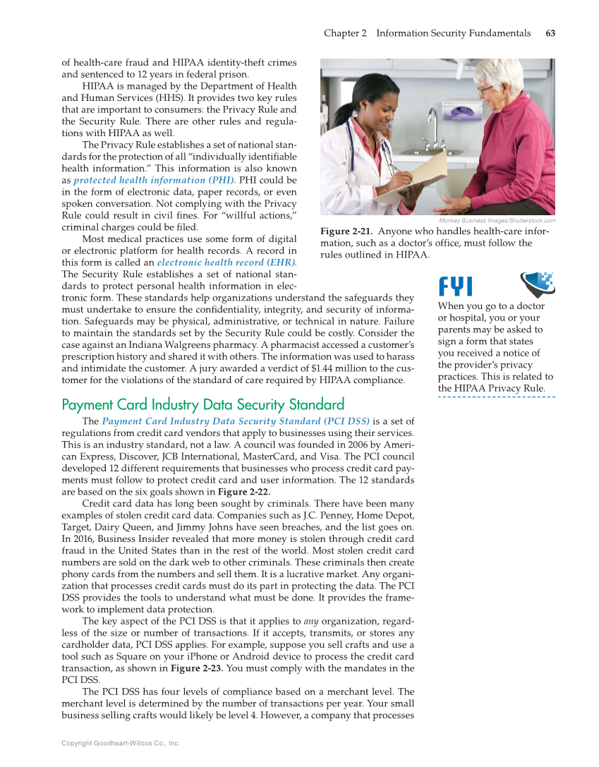 Principles of Cybersecurity, 1st Edition page 63