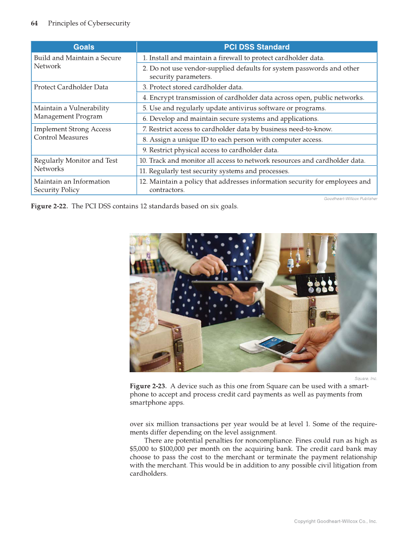 Principles of Cybersecurity, 1st Edition page 64