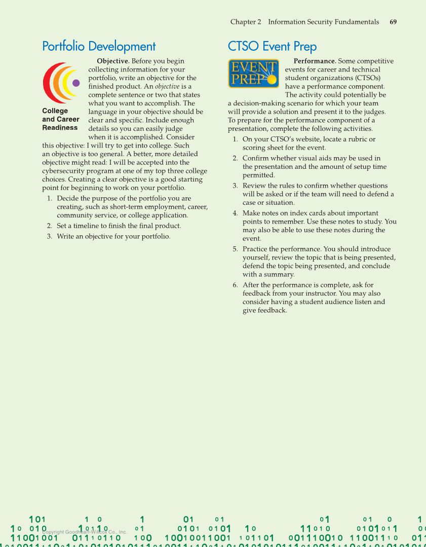 Principles of Cybersecurity, 1st Edition page 69