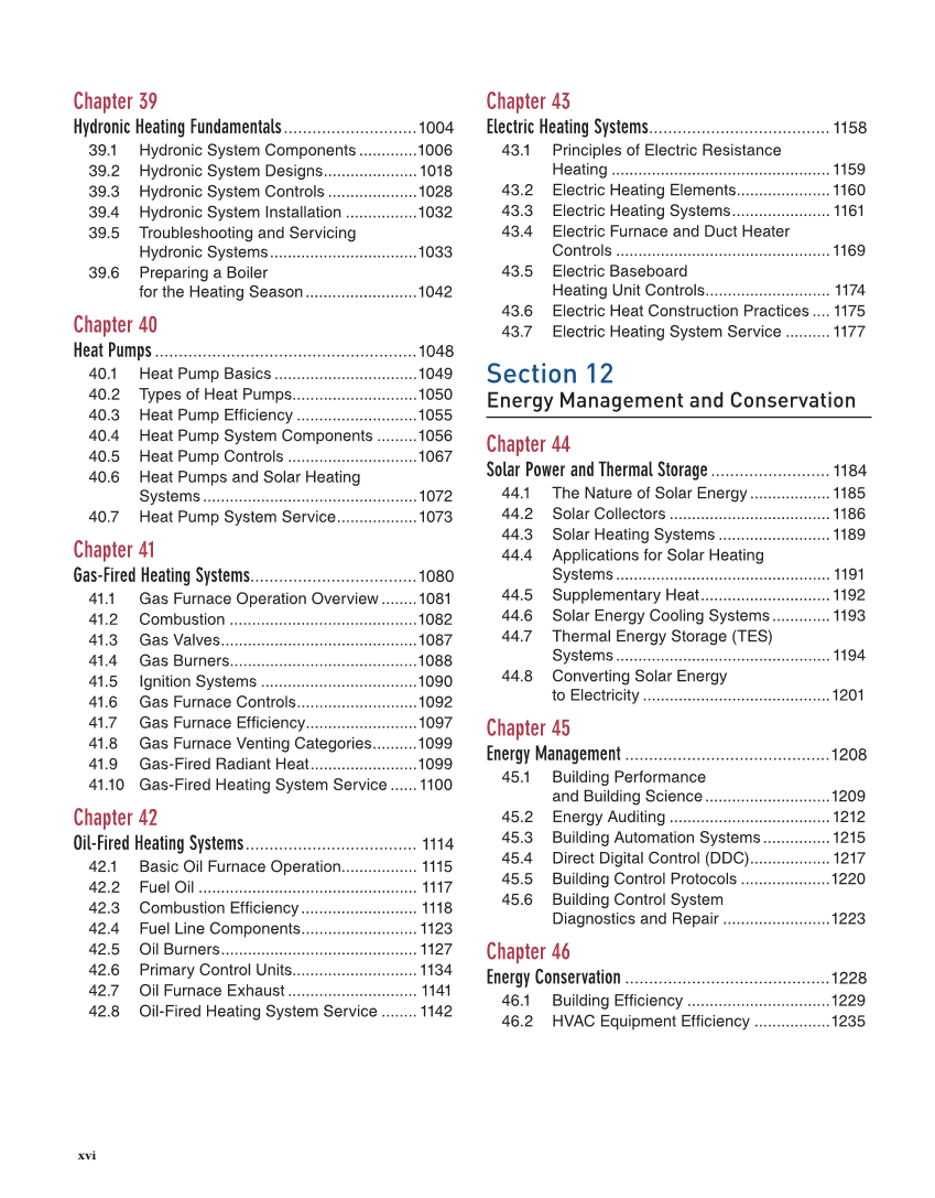 Modern Refrigeration and Air Conditioning, 21st Edition, Online Textbook page xvi