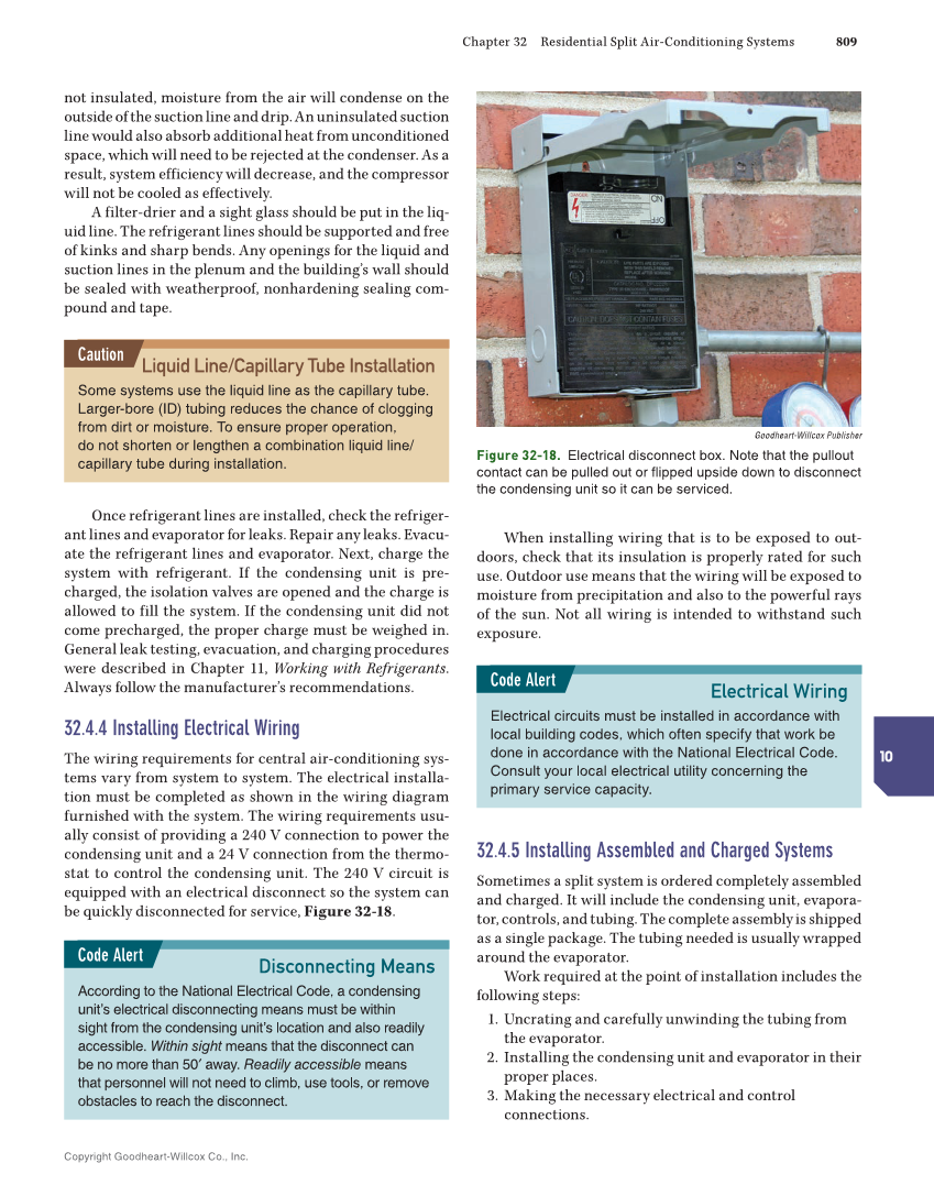 Modern Refrigeration and Air Conditioning, 21st Edition, Online Textbook page 809