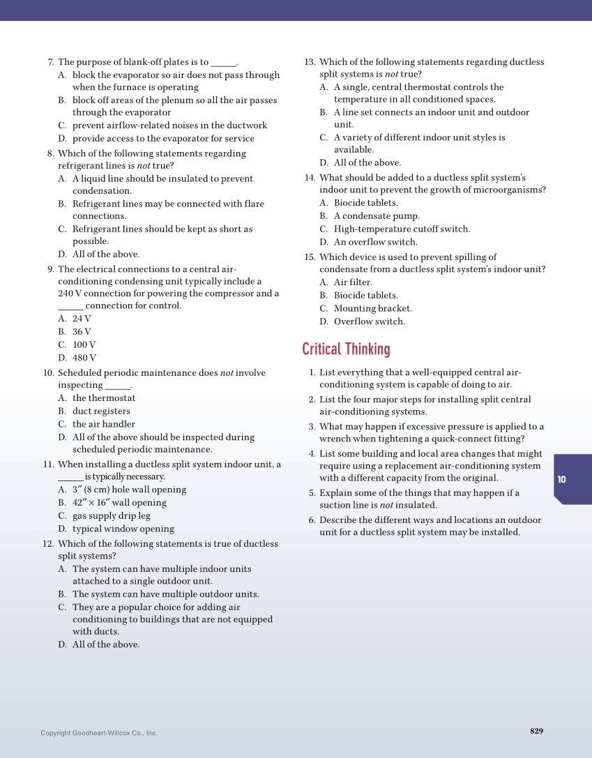 Modern Refrigeration and Air Conditioning, 21st Edition, Online Textbook page 829