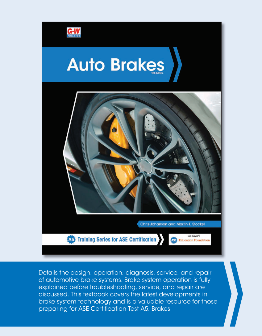Auto Brakes, 5th Edition, Online Textbook page M1