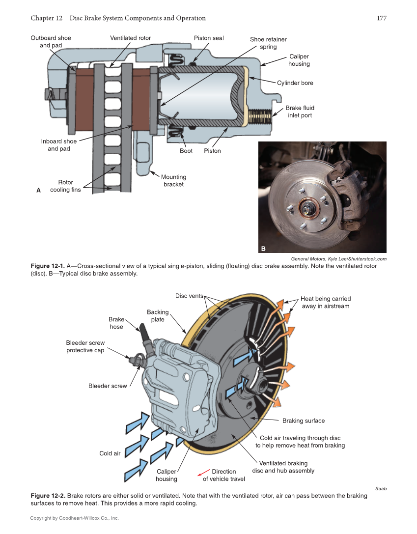 Auto Brakes, 5th Edition, Online Textbook page 177