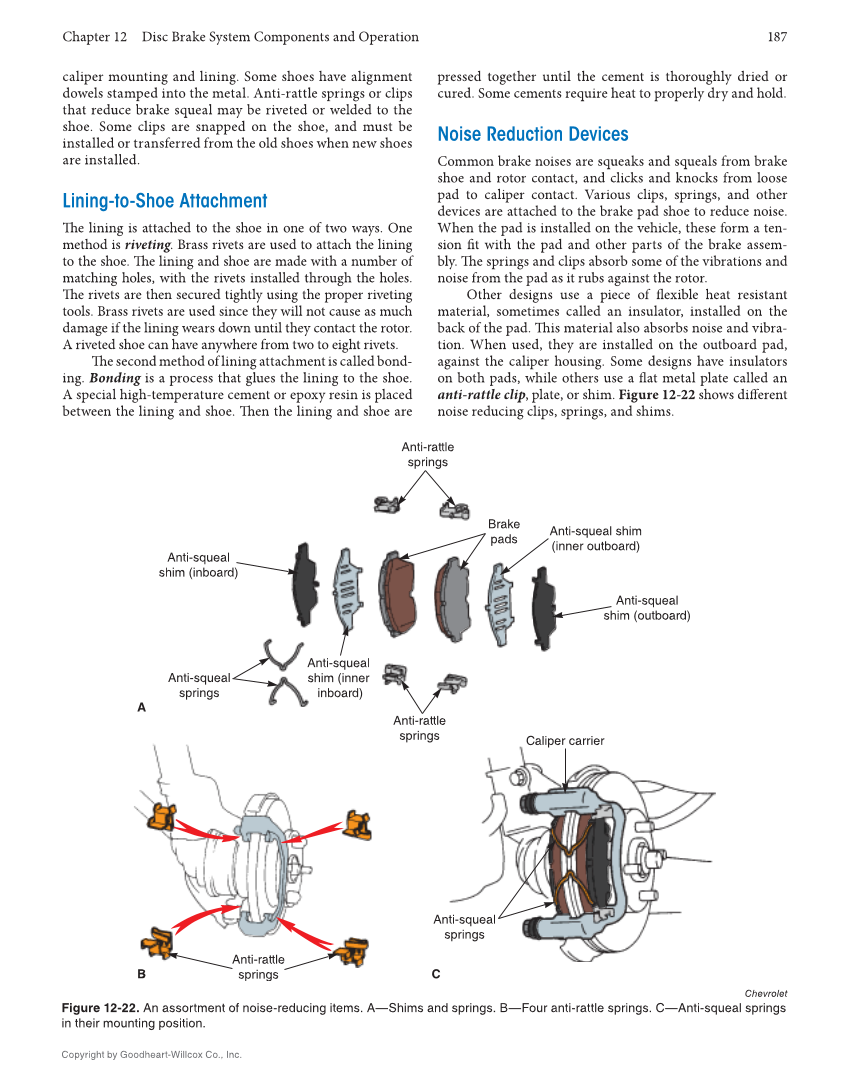 Auto Brakes, 5th Edition, Online Textbook page 187