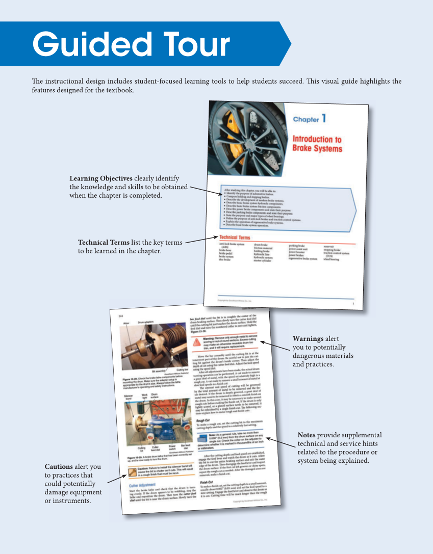 Auto Brakes, 5th Edition, Online Textbook page M4