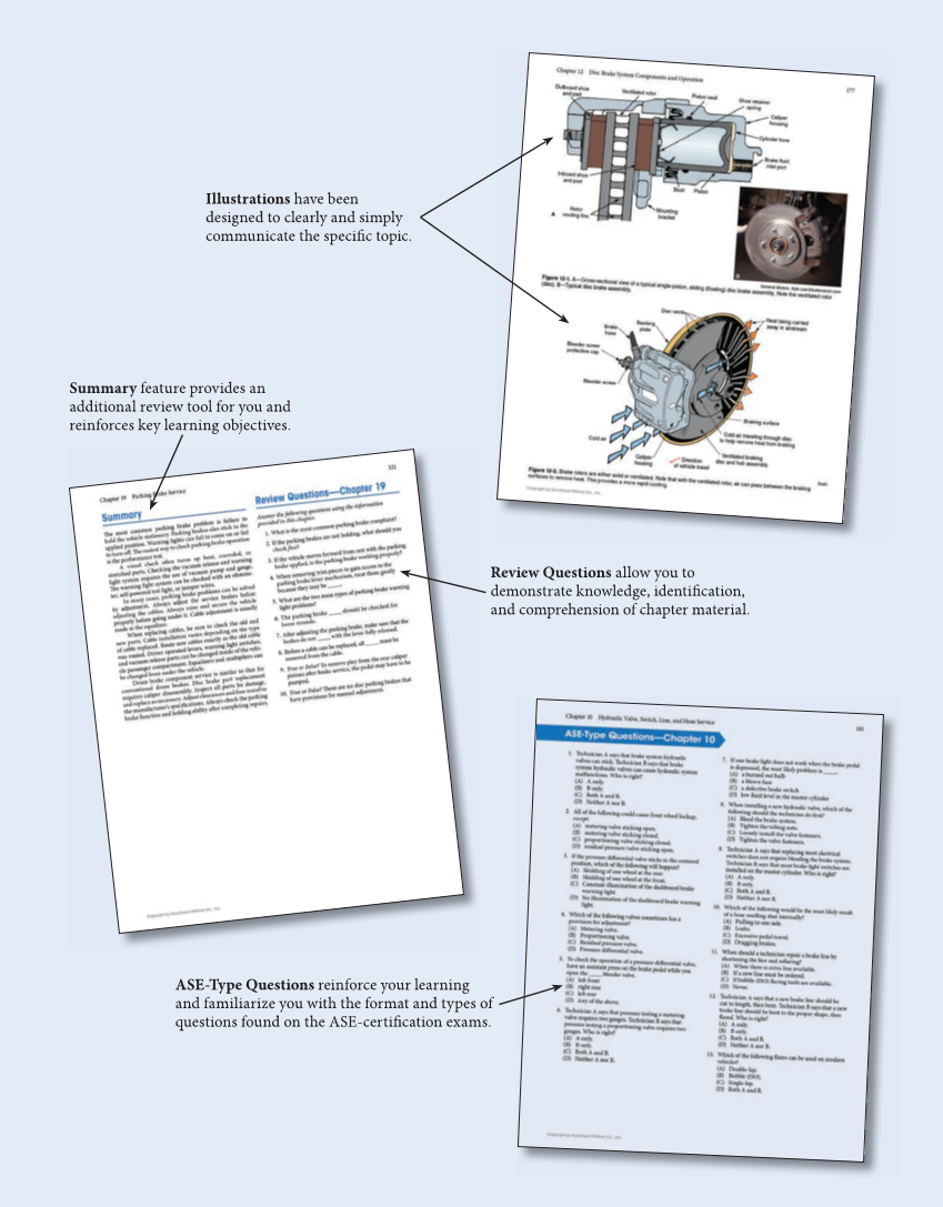 Auto Brakes, 5th Edition, Online Textbook page M5