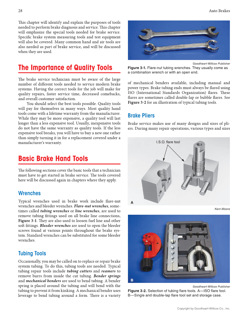 Auto Brakes, 5th Edition, Online Textbook page 28