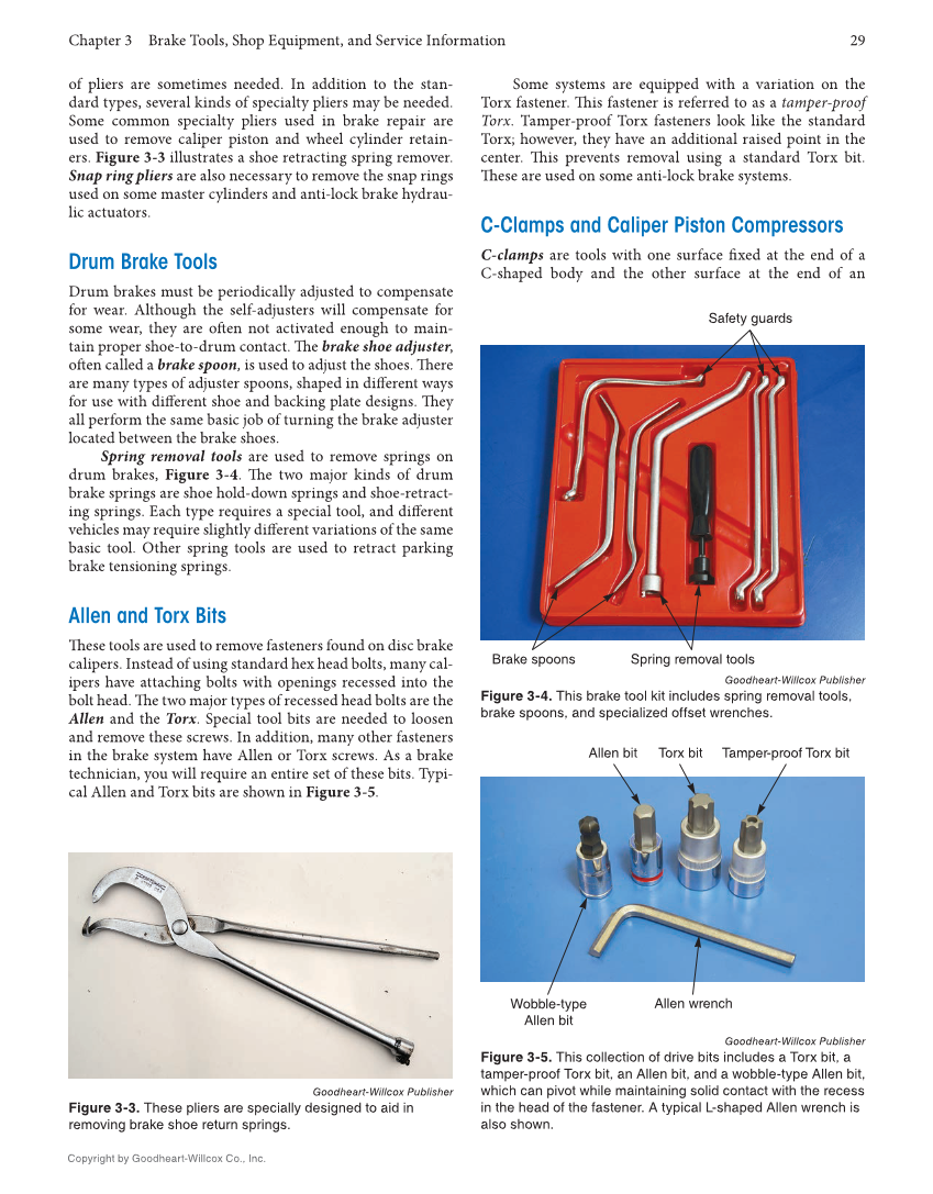Auto Brakes, 5th Edition, Online Textbook page 29